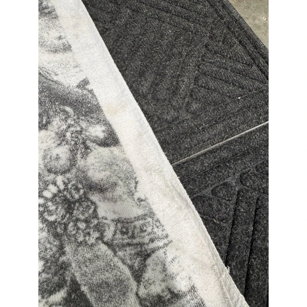 Vintage Cannon All Cotton Bath Towel Classical Nude Figures Fringe Ends STAINS